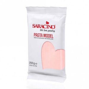 Masa cukrowa do modelowania Saracino Różowa Light Baby Pink 250 g