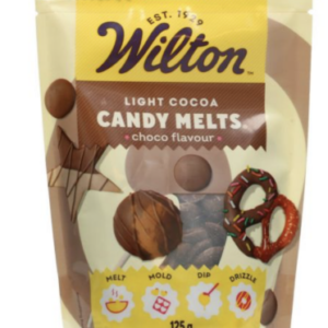 Polewa czekoladowa ciemna Candy Melts Light Cocoa Wilton 125 g