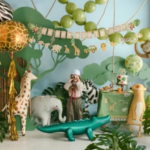 Balon foliowy Piłka w Cętki Geparda, 75 cm, mix