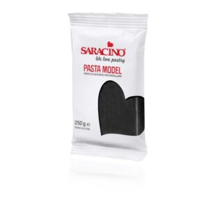 Masa cukrowa do modelowania Saracino Czarna Black 250 g