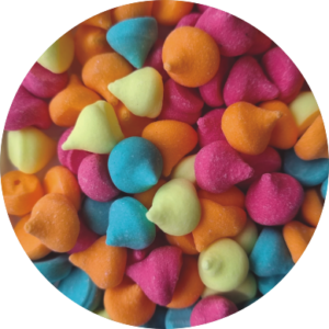 Beziki mix neonowy 25 g Dekor Pol