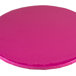 Podkład pod tort fuksja okrągły śr. 25 cm, gr.1,2 cm