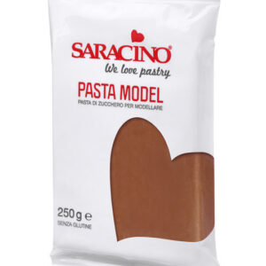 Masa cukrowa do modelowania Saracino Brązowa Light Brown 250 g
