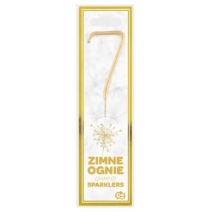 Złota cyfra 7 (zimny ogień)