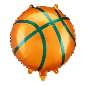 Balon foliowy Piłka do koszykówki, 35×35 cm, mix