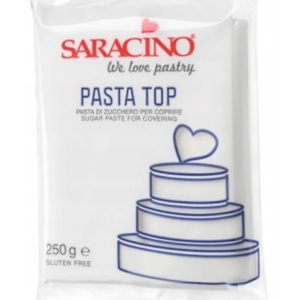 Masa cukrowa do obkładania Saracino biala White cover paste 250 g