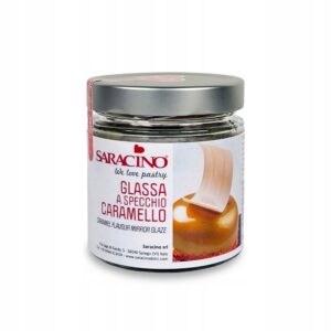 Lustrzana polewa karmelowa mirror glaze Saracino 350 g