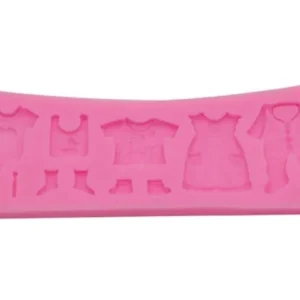 Forma silikonowa do czekoladek bobas ubrania 16,7 x 6cm