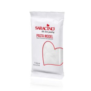 Masa cukrowa do modelowania Saracino Biala White 1 kg