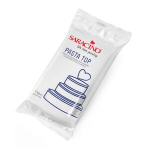Masa cukrowa do pokrywania Saracino biala White top paste 1 kg