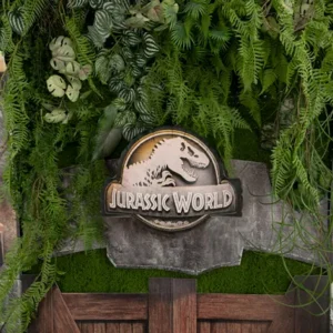 Balon foliowy Logo Jurassic World, 45×37 cm, mix