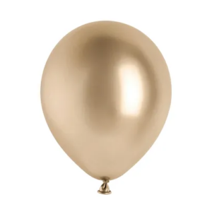 Balony Glossy 30 cm, Szampańskie Złoto – 10 szt.