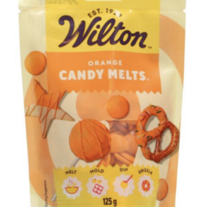 Polewa czekoladowa pomarańczowa Candy Melts Orange Wilton 125 g