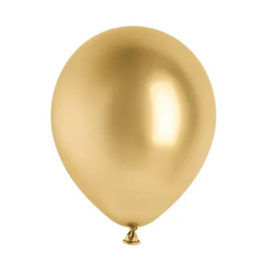 Balony Glossy 30 cm, złoty – 10 szt.